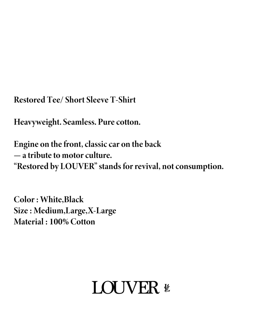 Restored Tee